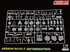 Liberté 16001 Sd.Kfz. 2 Kettenkraftrad Type HK 101 1/16 – Bild 6