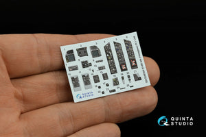 Intérieur imprimé en 3D et coloré sur papier décalcomanie Quinta Studio QDS-48309 AV-8B Late (Hasegawa) (Petite version) 1/48 – Bild 5