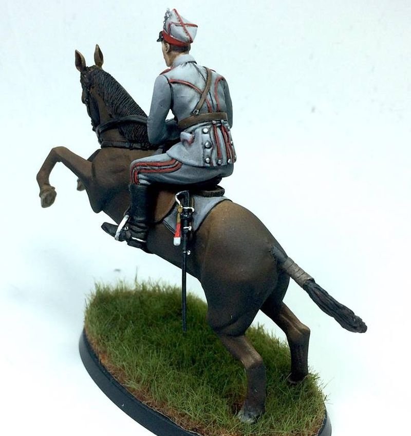 ToRo Modèle 35F117 - Forces de Grande-Pologne 1919 - Lieutenant-colonel Wladyslaw Anders, commandant du 1er régiment de uhlans de Grande-Pologne, région de Babrouïsk, été 1919, échelle 1/35 – image 5