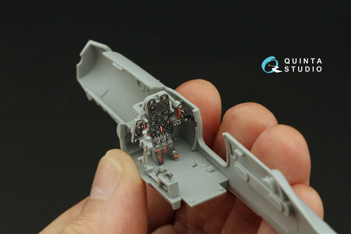 Intérieur coloré imprimé en 3D sur papier décalcomanie pour P-39Q/N Airacobra (Arma Hobby) Quinta Studio QD48514, échelle 1/48 – image 10