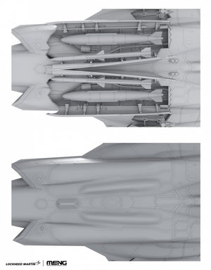 Meng LS-018 Lockheed Martin F-35I Adir (armée de l&amp;#39;air israélienne) 1/48 – immagine 11