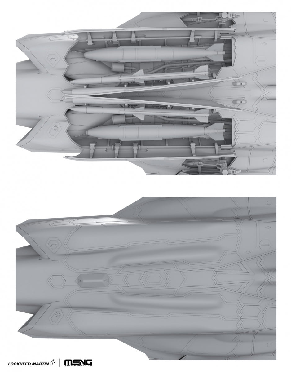 Meng LS-018 Lockheed Martin F-35I Adir (armée de l&amp;#39;air israélienne) 1/48 – immagine 11