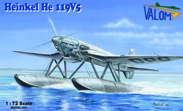 Valom 72111 Heinkel He 119V5 hydravion 1/72