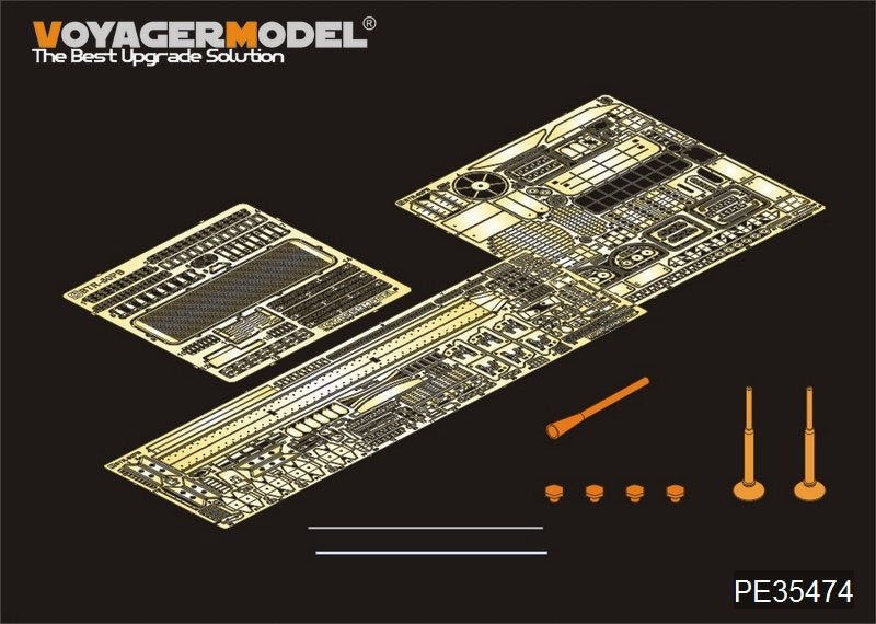 Maquette Voyager PE35474 BTR-60PB russe moderne pour TRUMPETER 01544 1/35