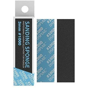 Éponge à poncer DSPIAE SS3-1000 3 mm n° 1000 (lot de 5)