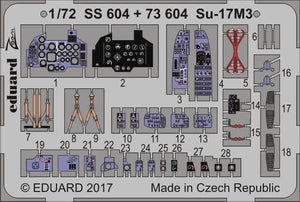 Eduard SS604 Su-17M3 MODÈLE VIT 1/72