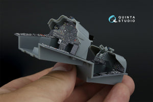 Intérieur coloré imprimé en 3D sur papier décalcomanie Quinta Studio QDS-35132 AH-64A (Trumpeter) (Petite version) 1/35 – immagine 9