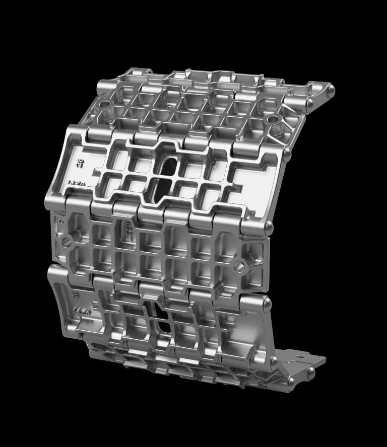 Panzer Art TR35-023 Chenilles à motif gaufré T-34 de 500 mm (première version) 1/35