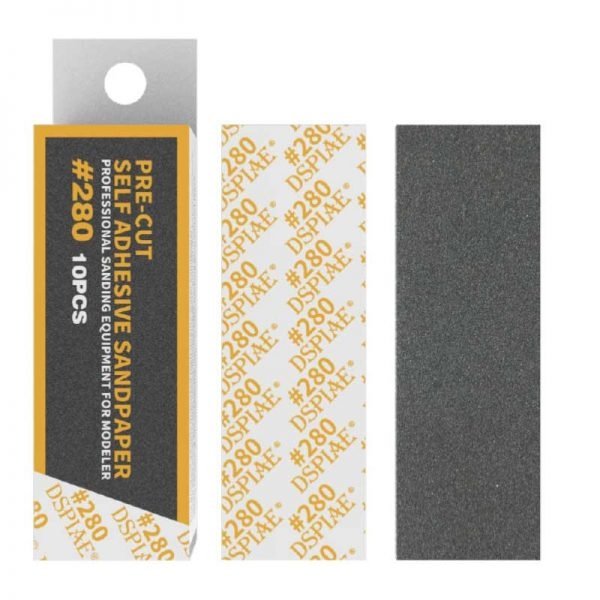 DSPIAE MSP-280 #280 DIE-CUTTING ADHESIVE SANDPAPER / PAPIER ŚCIERNY SAMOPRZYLEPNY