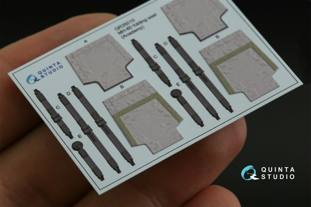 Quinta Studio QR35015 H-60 ​​Sièges pliants familiaux (Academy), 2 pièces 1/35 – Bild 6