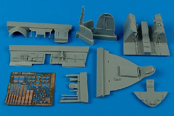 Ensemble cockpit Aires 2087 F8F-1 Bearcat 1/32 Trumpeter
