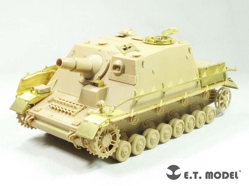ET Model EA35-123 Garde-boues « Brummbar » pour Stu.Pz.IV allemand de la Seconde Guerre mondiale (production tardive) 1/35