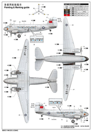 Trumpeter 05813 DC-3 CNAC 1/48 – Bild 2