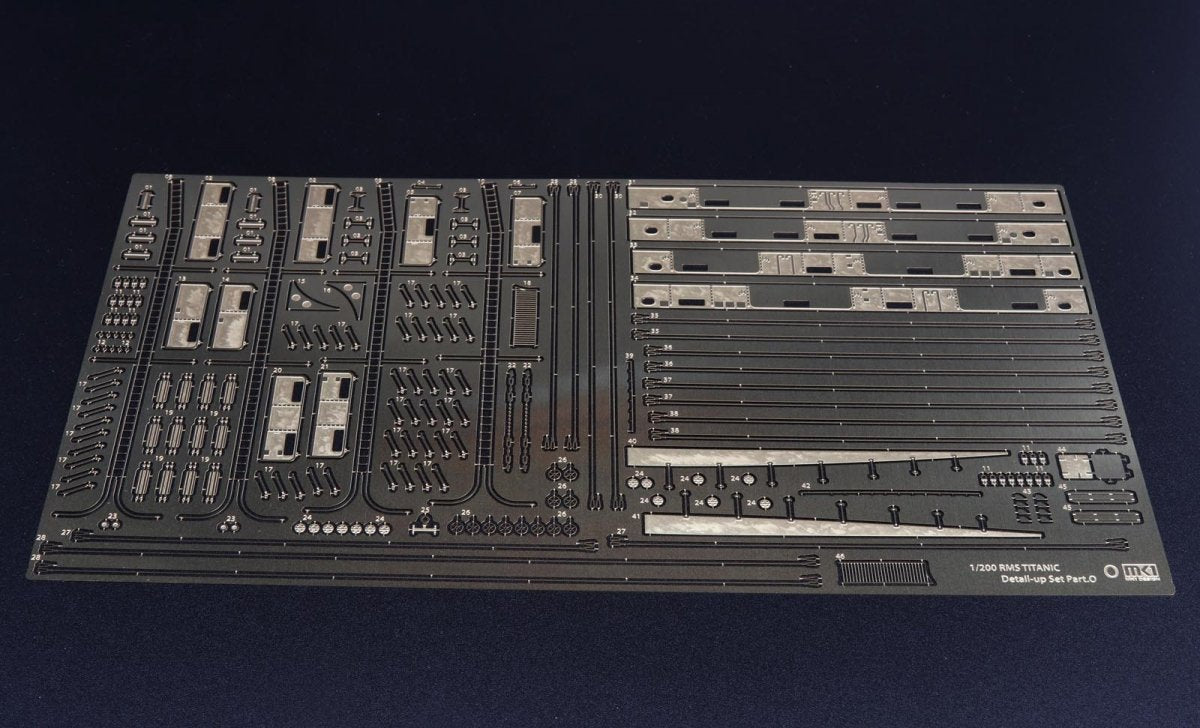 MK1 Design MD-20020 RMS TITANIC DX PACK pour maquette Trumpeter 1/200 – image 21