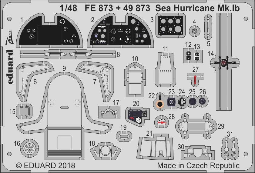 Eduard FE873 Sea Hurricane Mk. Ib AIRFIX 1/48