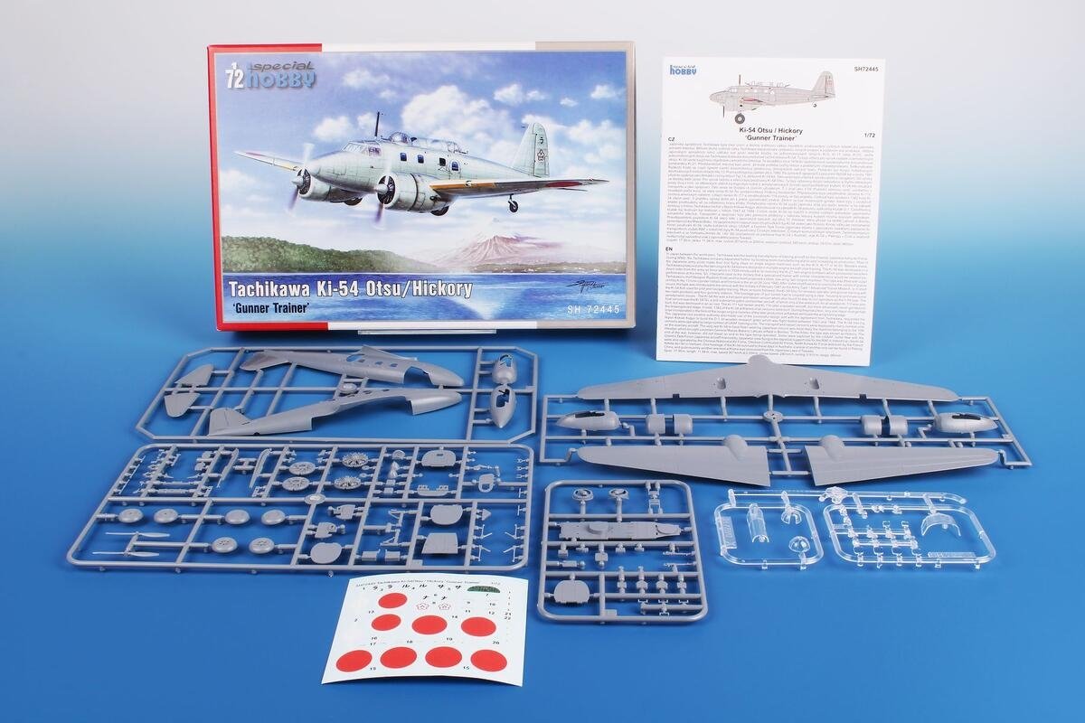 Special Hobby 72445 Tachikawa Ki-54Otsu / Hickory « Entraîneur de mitrailleurs » 1/72 – image 2