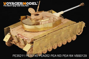 Voyager modèle PEA164 Panzer.IV allemand de la Seconde Guerre mondiale Ausf.J &amp;quot;Thoma Shields&amp;quot; grillage schürzen (pour tous) 1/35 – immagine 5