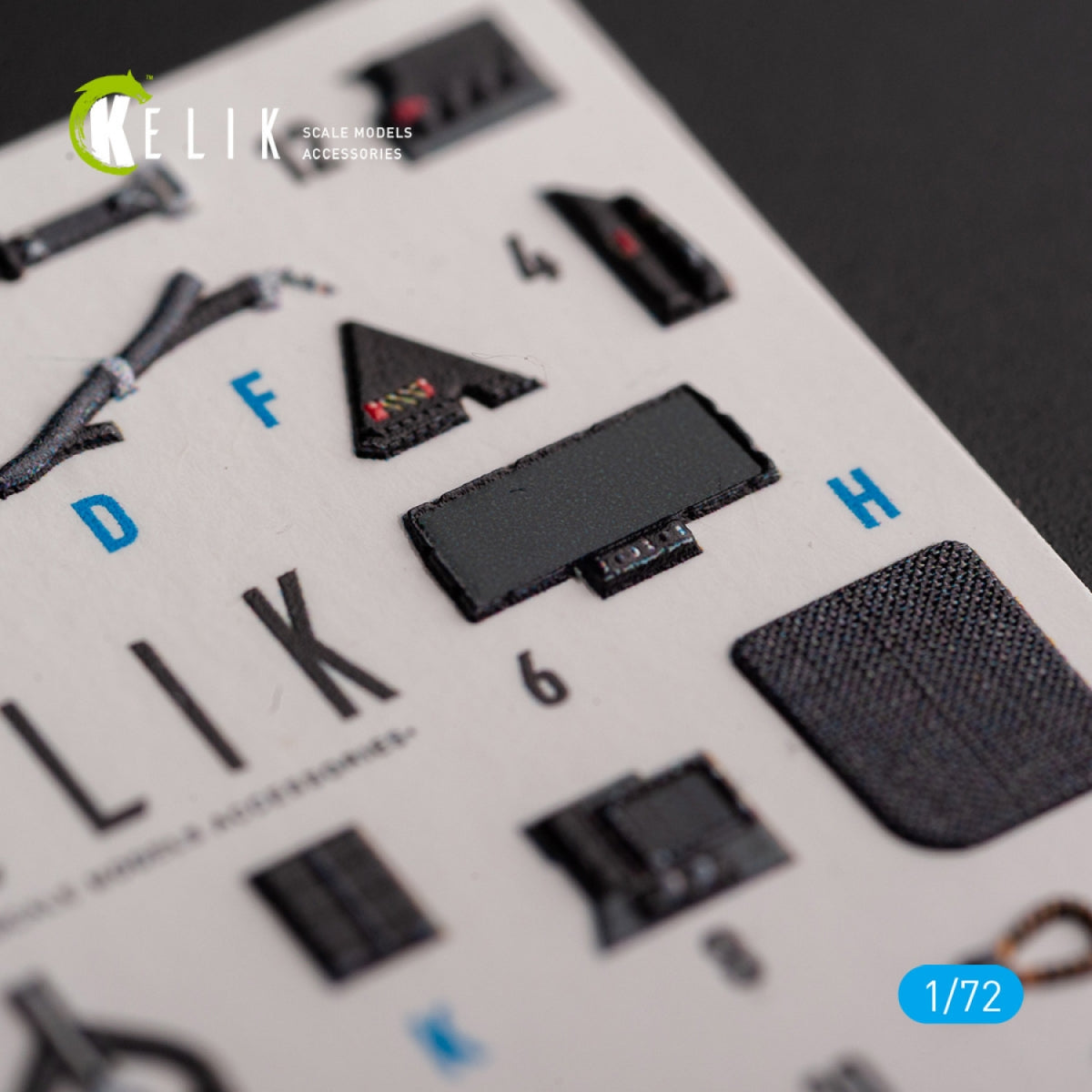 KELIK K72141 F-35B - décalcomanies 3D intérieures pour maquette Tamiya au 1/72 – immagine 2