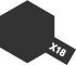 Peinture émail Tamiya X18 noir semi-brillant (80018) – image 2