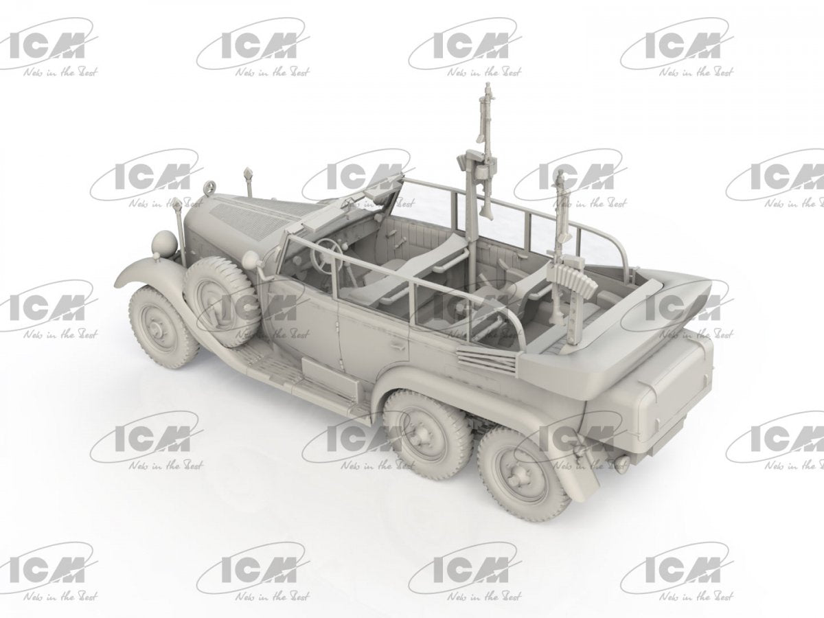 ICM 72473 Type G4 Partisanenwagen avec MG 34 1/72  – immagine 5