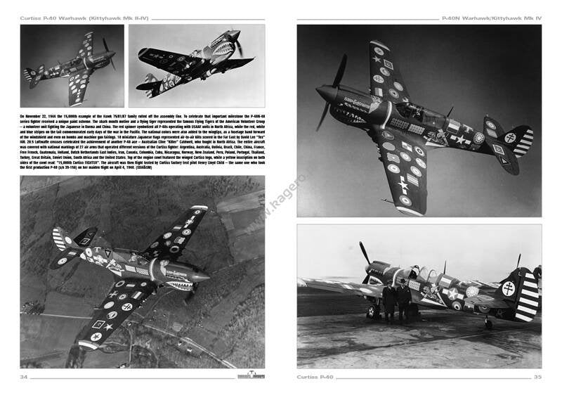 Kagero 3043 Curtiss P-40 vol. III FR – image 3