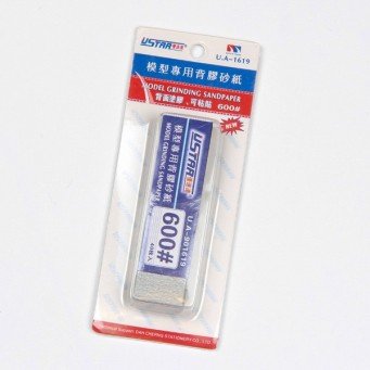 Papier abrasif U-Star UA-91619 600 - 40 pièces (papier de verre)