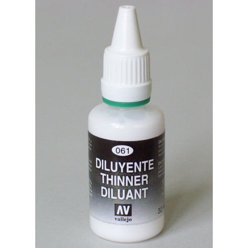 Diluant pour aérographe Vallejo 71061, 32 ml 