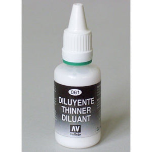 Diluant pour aérographe Vallejo 71061, 32 ml