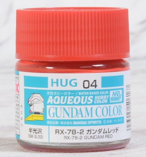 Gunze Sangyo HUG-04 Mr.Hobby RX-78-2 Gundam Rouge (Semi-brillant)