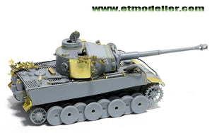 Maquette ET E72-006 Tigre allemand de la Seconde Guerre mondiale, production initiale pour DRAGON 7370 au 1/72