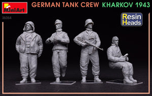 MiniArt 35354 Équipage de char allemand Kharkov 1943 (Têtes en résine) 1/35 – immagine 4
