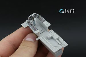 Intérieur imprimé en 3D et coloré sur papier décalcomanie pour F-15A/F-15C Early/F-15J Early (Hasegawa) (Petite version) au 1/48 – Bild 8