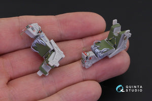 Intérieur imprimé en 3D et coloré sur papier décalcomanie Quinta Studio QD48178 F-14A (pour maquette Hasegawa) 1/48 – immagine 5