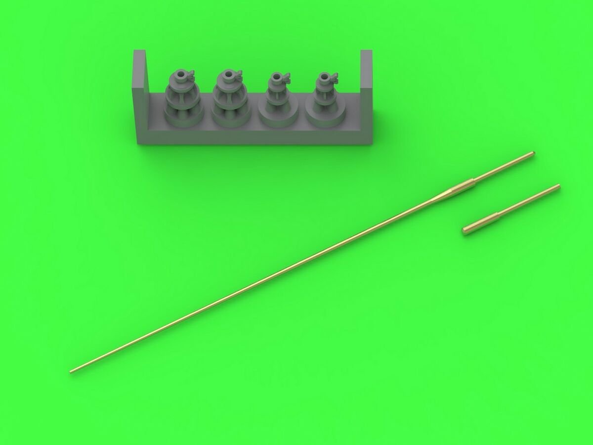Master GM-72-019 German WWII 1.4m rod antenna (for Fu 7 radio set) (1pc) 1/72
