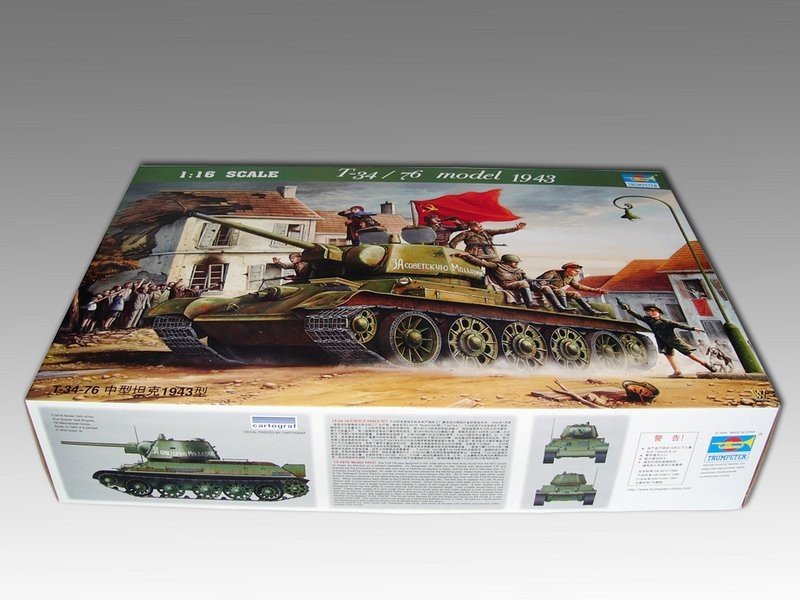 Trumpeter 00903 T-34/76 Modèle 1943 1/16 – imagen 2