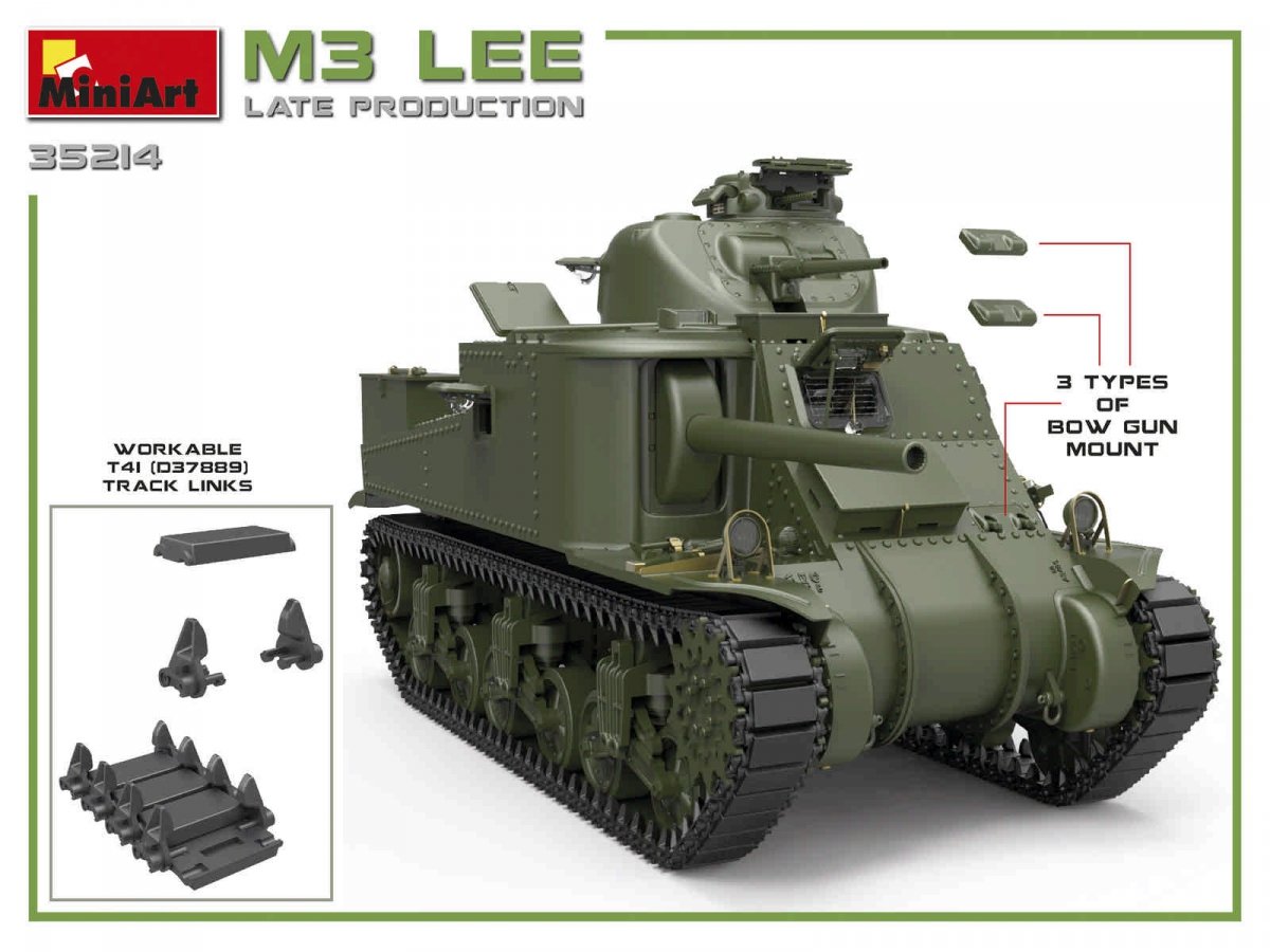 MiniArt 35214 M3 LEE TARD PROD 1/35 – image 9
