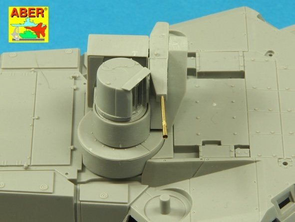 Armement Aber 35L-187 pour char de combat principal russe T-14 ARMATA : canon de 125 mm 2A82-1M et canon de 12,7 mm à l&amp;#39;échelle 1/35. – Bild 7