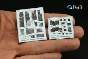 Quinta Studio QDS-48371 F-4E avec intérieur imprimé en 3D et coloré DMAS sur papier décalcomanie (Meng) (Petite version) 1/48 – immagine 4