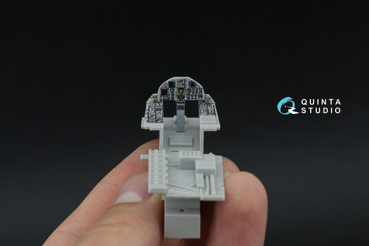 Quinta Studio QDS-48598 F-15C Late/F-15J Late 3D-Printed &amp;amp; colored Interior on decal paper (Hasegawa) (Small version) 1/48 – image 8