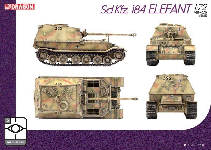 Dragon 7201 SdKfz.184 Elefant 1/72 – zdjęcie 4