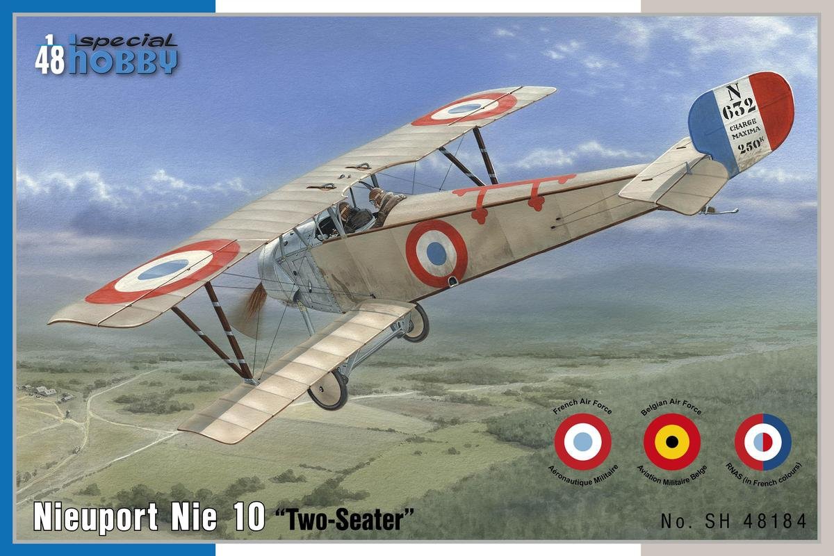 Special Hobby 48184 Nieuport 10 Biplace 1/48