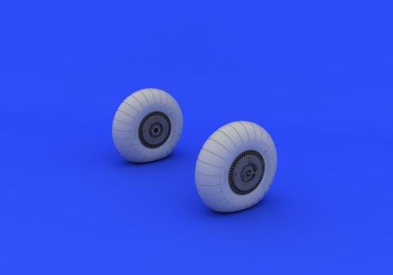 Roues Eduard 648244 Ju 88A, échelle 1/48 (début de production) ICM – immagine 2