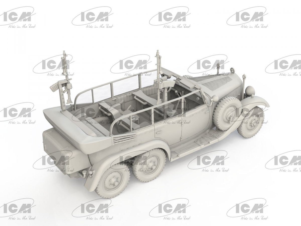 ICM 72473 Type G4 Partisanenwagen avec MG 34 1/72  – immagine 4