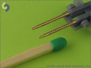 Master AM-48-029 Browning AN/M2 aircraft .30 caliber (7,62mm) barrels (2pcs) 1/48 – zdjęcie 3