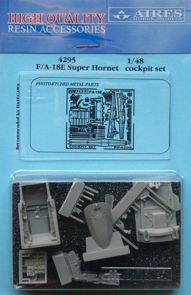 Ensemble cockpit Aires 4295 F/A-18E Super Hornet 1/48 Hasegawa