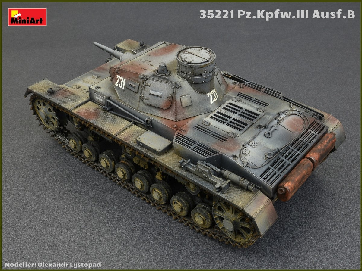 MiniArt 35221 Pz.Kpfw.III Ausf.B avec équipage 1/35 – image 4