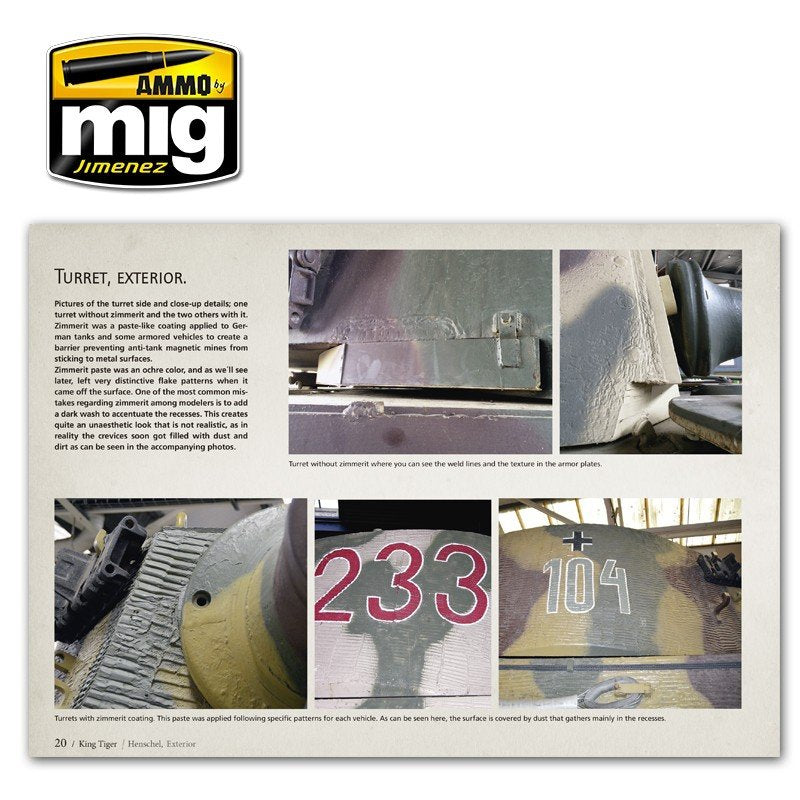 AMMO de Mig Jimenez 6022 KING TIGER - GUIDE DU MODÉLISTE VISUEL (Anglais) – Bild 7