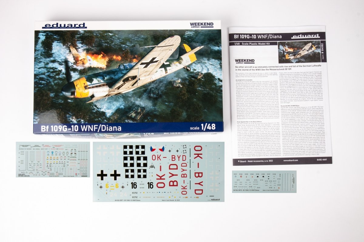 Eduard 84182 Bf 109G-10 WNF/ Diane 1/48 – Bild 2