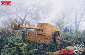 Roden 711 Canon allemand PAK-40 de la Seconde Guerre mondiale (1/72)