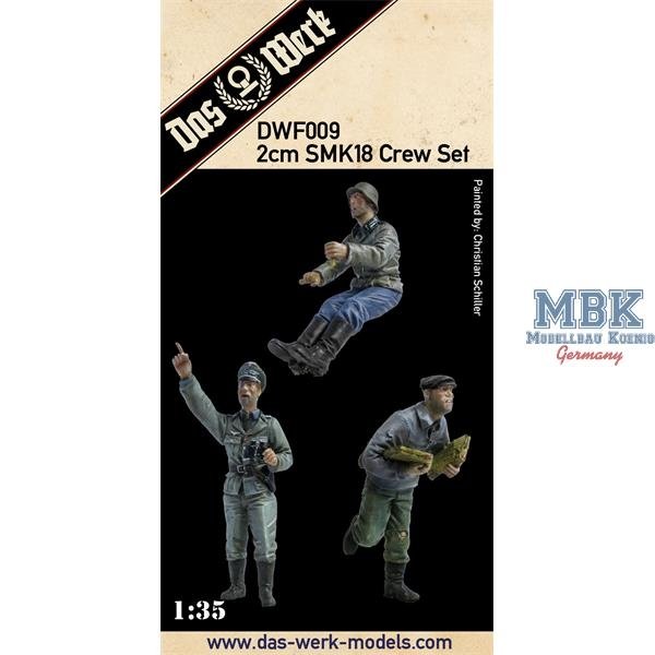 Das Werk DWF009 2cm SMK18 Ensemble d'équipage 1/35
